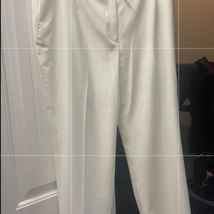 Kasper White/Vanilla Pants